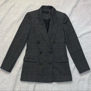 ZARA Plaid Blazer Coat size XS